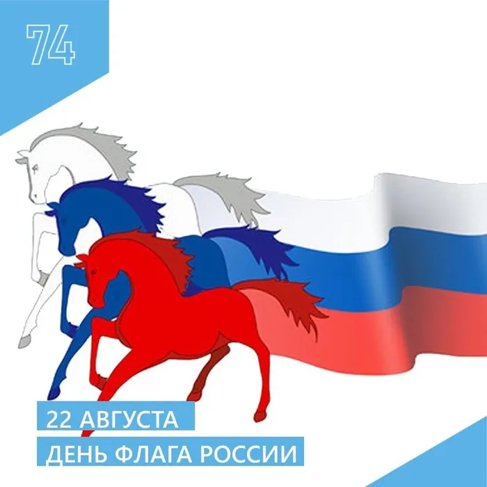 День Флага России!
